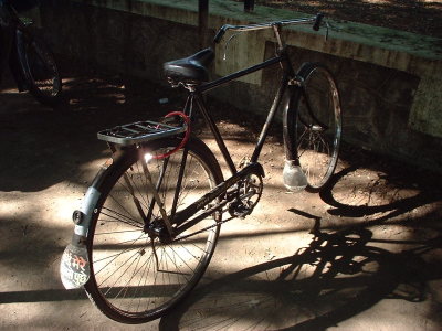 私の自転車